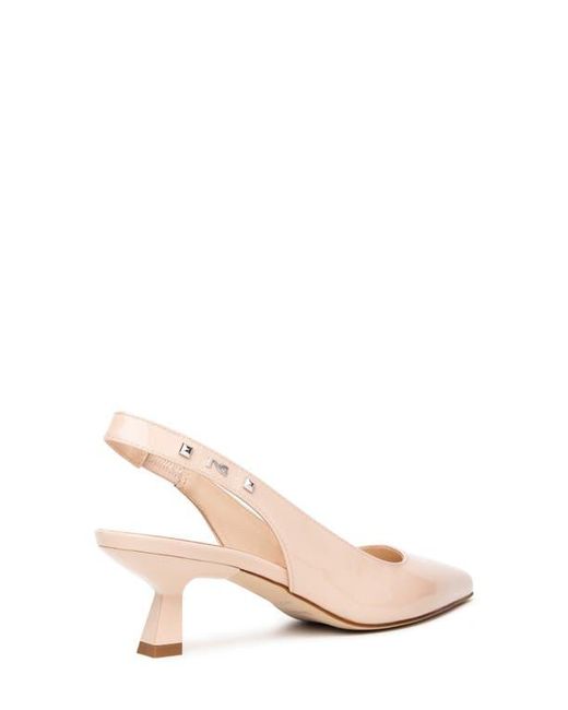 Nero Giardini Pink Pointed Toe Slingback Pump