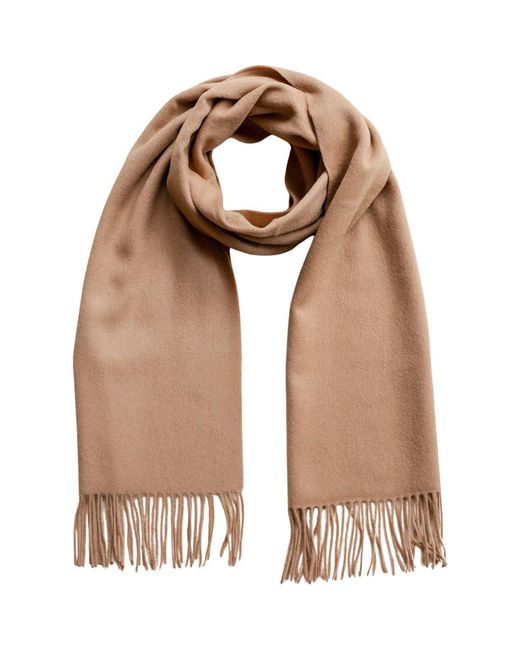 TBCo Natural Lambswool Block Color Scarf