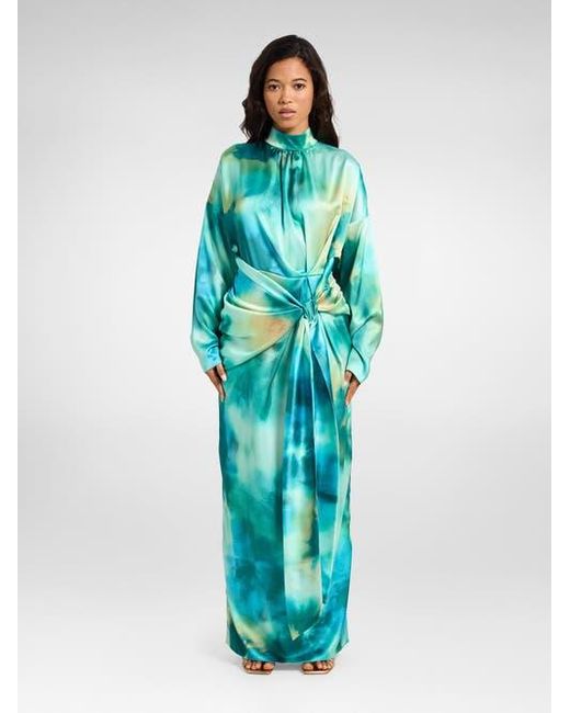 DASKA Isola Dress in Blue | Lyst