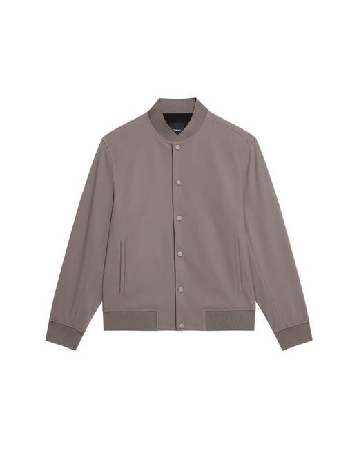 Theory Gray Murphy Precision Bomber Jacket for men