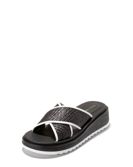 Cole Haan Black Grandpro Daylin Slide Sandal