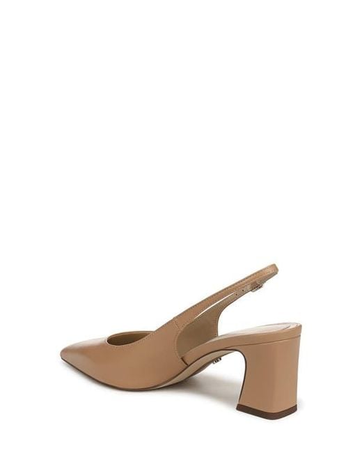 Sam Edelman Natural Winfred Pointed Toe Slingback Sandal