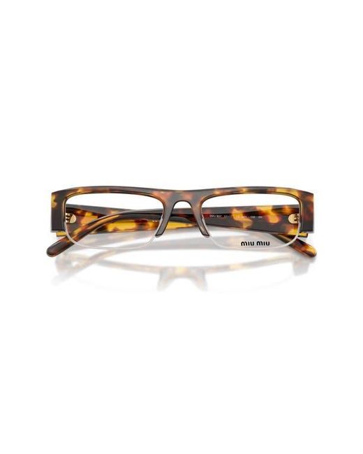 Miu Miu Multicolor 54Mm Rectangular Sunglasses