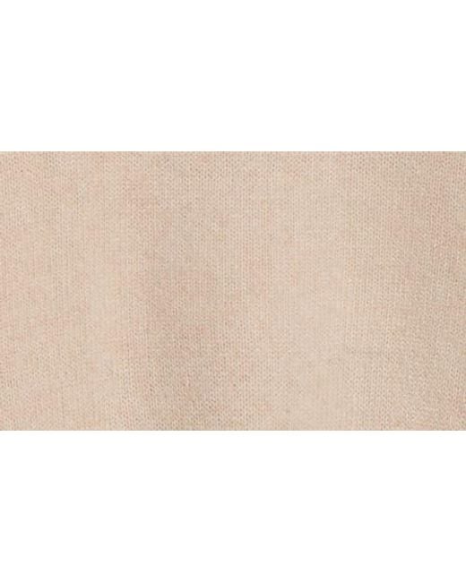Reformation Natural Cove Crewneck Cashmere & Wool Sweater