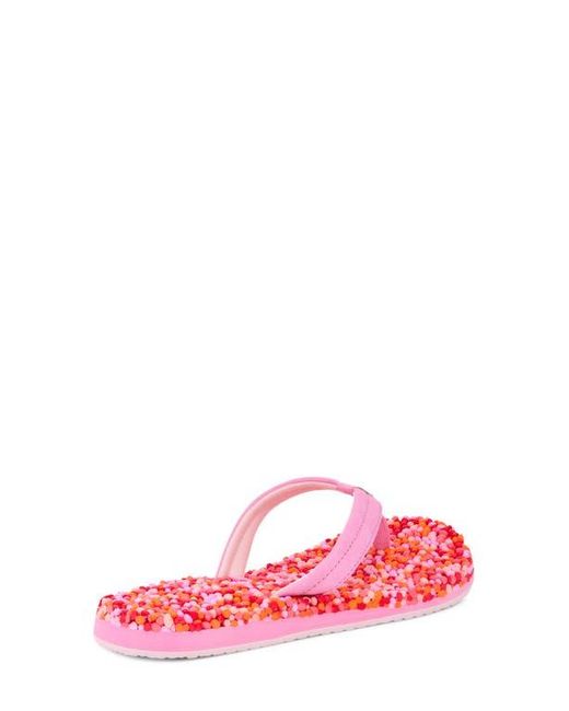 Sanuk Pink Bubblecush Flip Flop