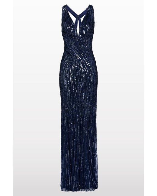 Jenny Packham Blue Luxor Dress