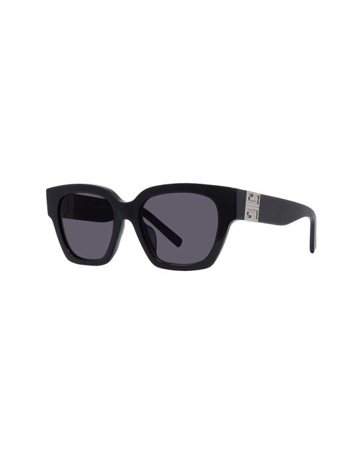 Givenchy Black 4g 53mm Square Sunglasses