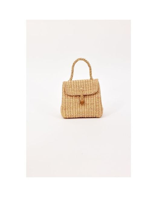Hat Attack White Shiloh Mini Bag
