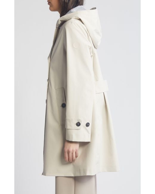 Save The Duck Natural Orel Waterproof Trench Coat