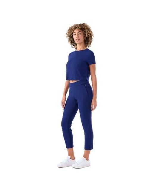 Tavi Blue Ribbed Tee