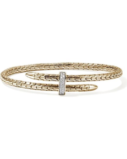 John Hardy Metallic Spear Bangle, 4Mm