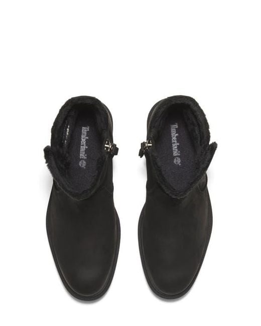 Timberland Black Brimfield Mid Warm Lined Boot