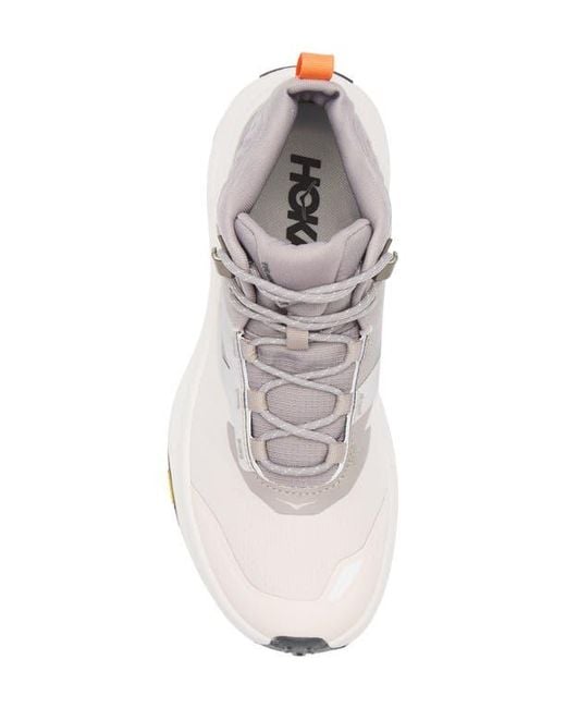 Hoka One One White Transport Chukka Gore-Tex Waterproof Trail Shoe