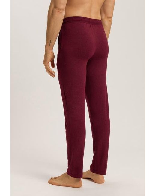 Hanro Red Casuals Drawstring Pant for men
