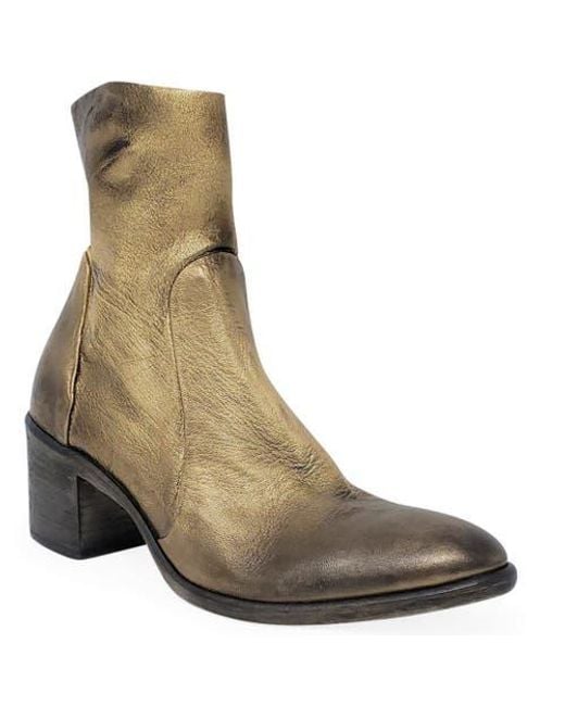 Madison Maison Brown Distressed Ankle Boot