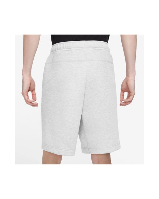 Nike White Tech Fleece Sweat Shorts for men