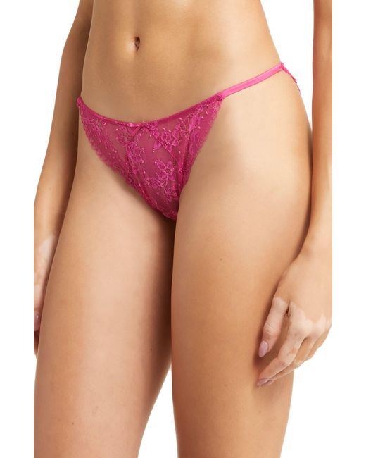 Etam Jolie Lace Bikini in Pink