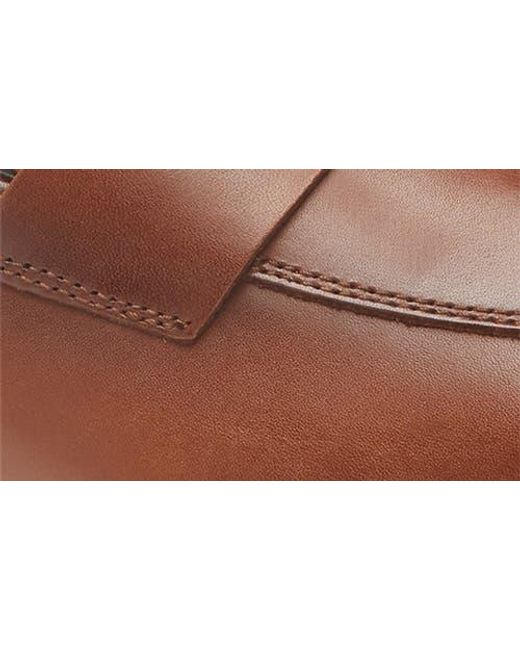 Nordstrom Brown Edward Penny Loafer for men