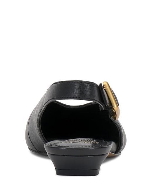 Vince Camuto Black Valther Pointed Toe Flat