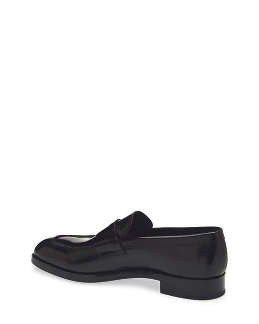 Prada Black Penny Loafer for men