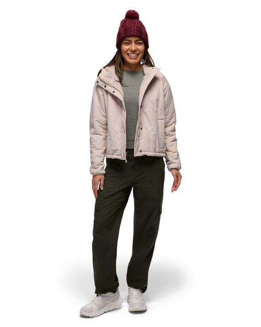 Prana Gray Encinitas Quilted Jacket