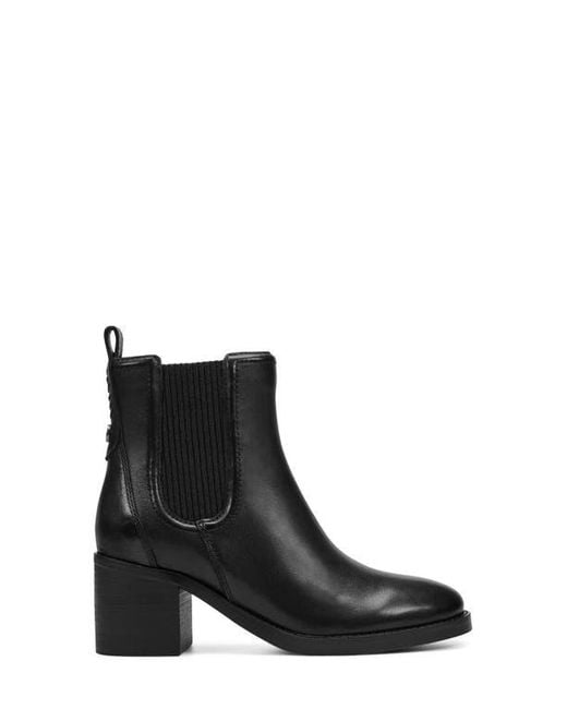 Earth Black Cassi Side Zip Boot