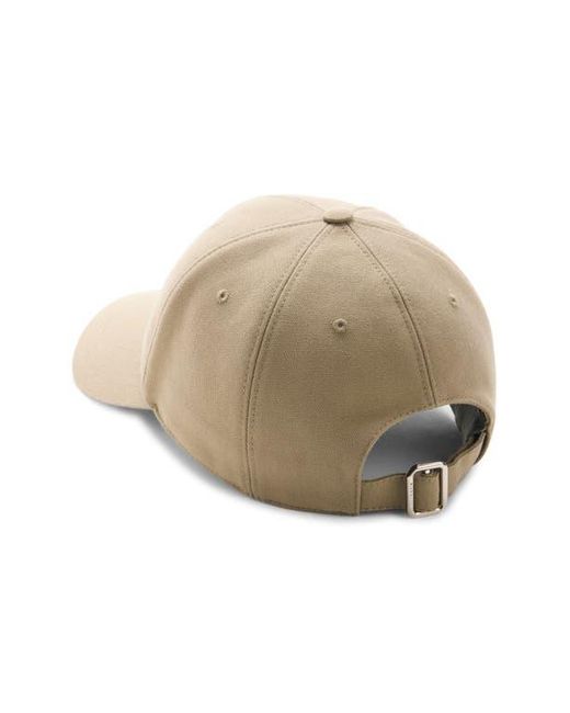 Givenchy Natural Embroidered Logo Adjustable Baseball Cap for men