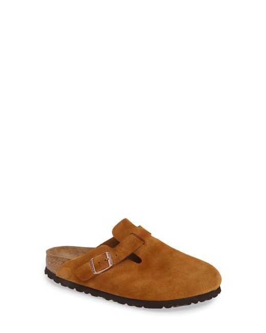 birkenstock boston soft footbed mink
