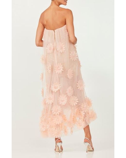 HELSI Pink Athena Strapless Gown