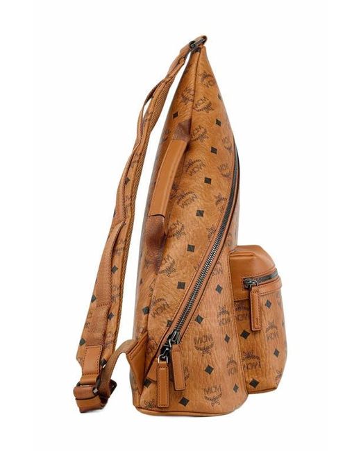 MCM Brown Aren Sling for men