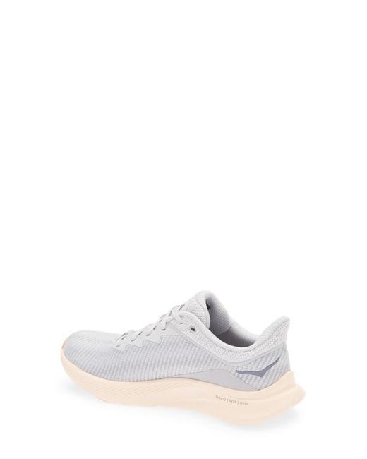 Hoka One One White Solimar Running Shoe