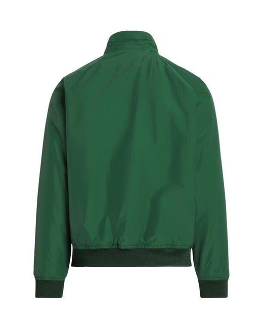 Polo Ralph Lauren Green Embroidered Logo Raglan Sleeve Jacket for men
