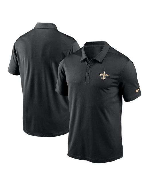 Nike Black New Orleans Saints Franchise Team Logo Performance Polo At Nordstrom for men