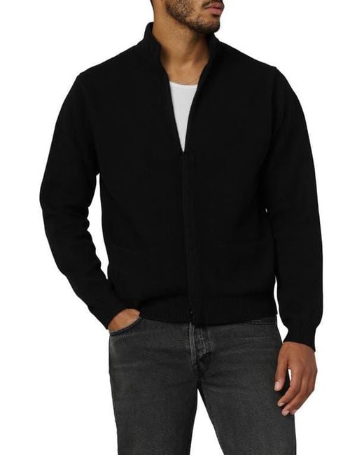 Joe's Jeans Black Modern Wool Cardigan for men
