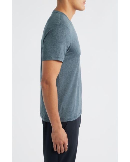 Zella Blue Dynamic Crewneck T-Shirt for men
