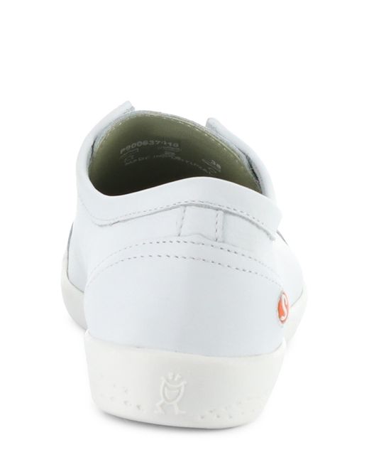 Softinos White Irit Low Top Sneaker