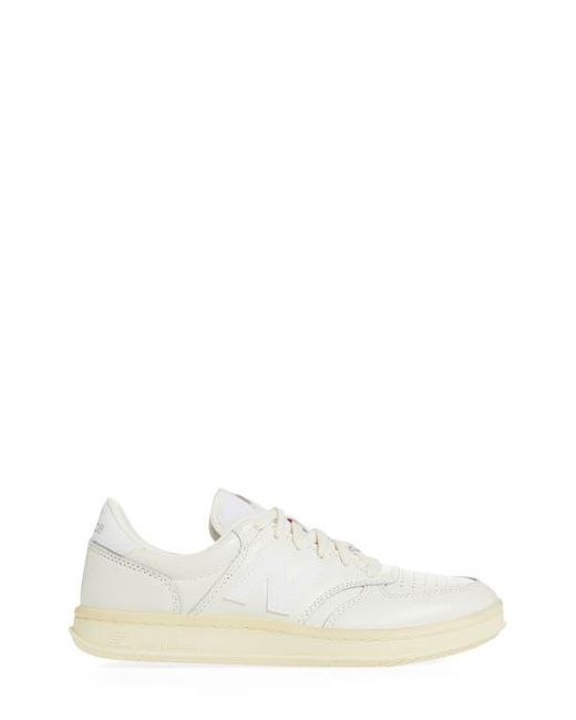 New Balance White T500 Tennis Sneaker for men