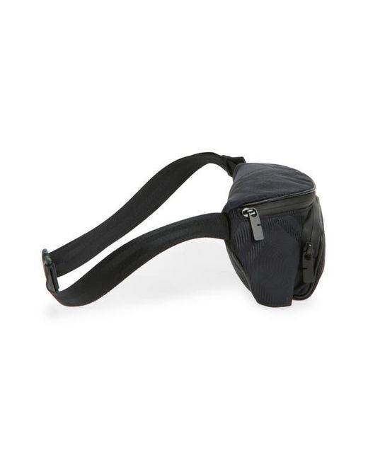 Burberry Black Small Check Belt Bag for men