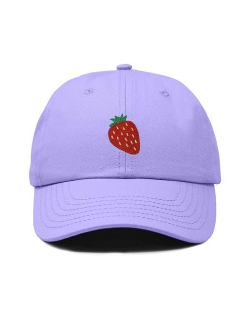 Alix Blue Strawberry Hat