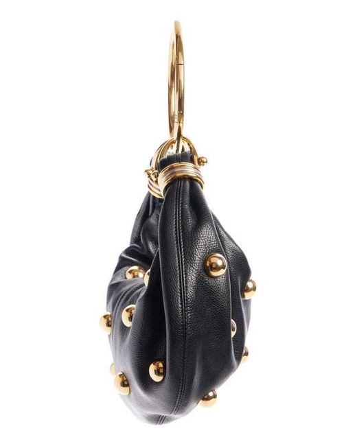 バッグ・カバンその他 Chloe Small Bracelet Hobo bag blue Chloé Small Bracelet Hobo Bag In Grained Leather in Tapestry