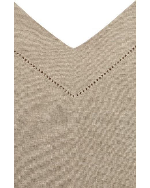 Mango Brown Linen Nightgown