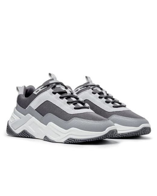 Mallet Gray Odyssey Platform Sneaker for men