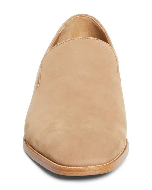 Christian Louboutin Natural Dandelion Nubuck Venetian Loafer for men