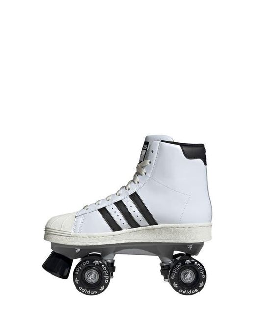 Adidas White Superstar 82 Roller Skate