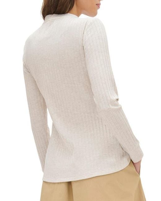 ALIGNE White Daphne Rib Cardigan
