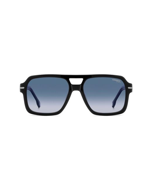 Carrera Blue 56Mm Gradient Square Sunglasses for men