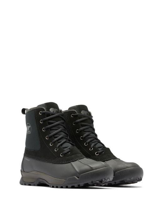 Sorel Black Buxton Lite Waterproof Boot for men