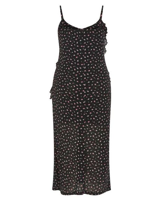 City Chic Black Shelby Print Maxi Dress