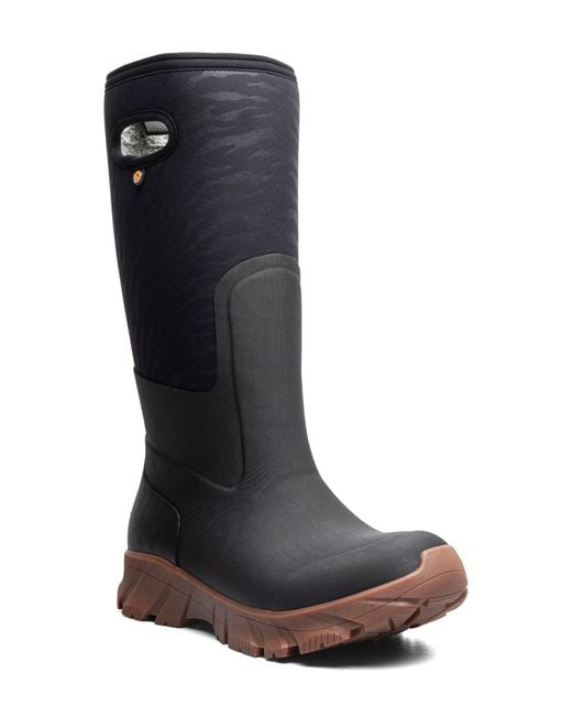 Bogs Black Whiteout Ii Waterproof Boot