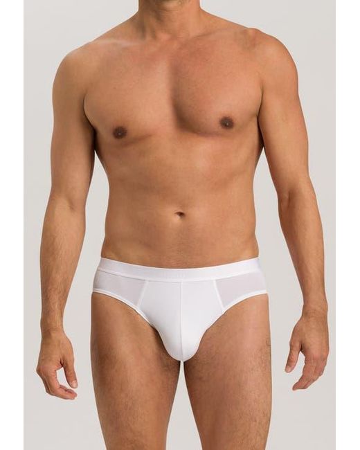 Hanro White Micro Touch Brief for men